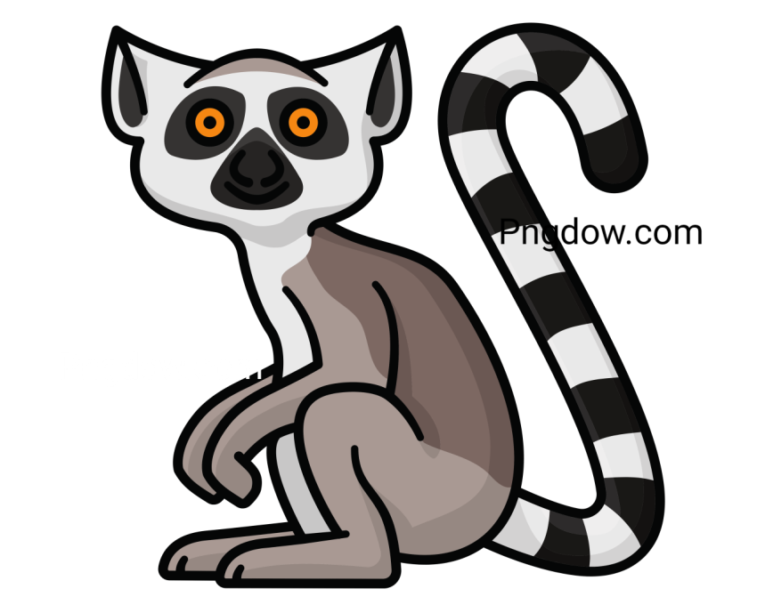 Lemur Wildlife Mammal Animal PNG image free