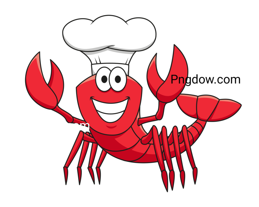 Lobster Animal Illustration, transparent Background for free, (9)