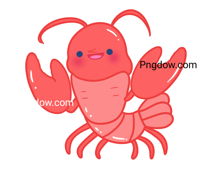 Lobster Animal Illustration, transparent Background for free, (18)