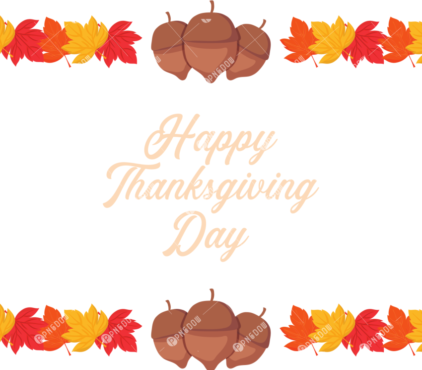 Get the Perfect Thanksgiving Day Transparent Background Image