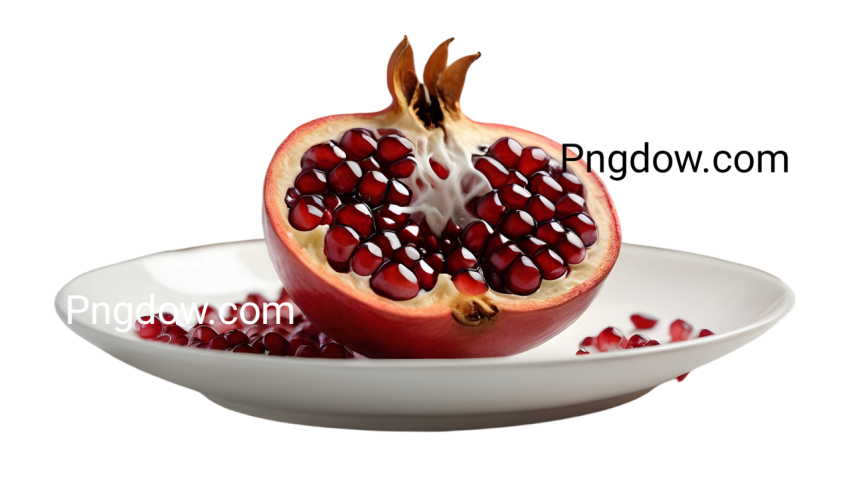 Stunning Pomegranate PNG Image with Transparent Background   Download Now!