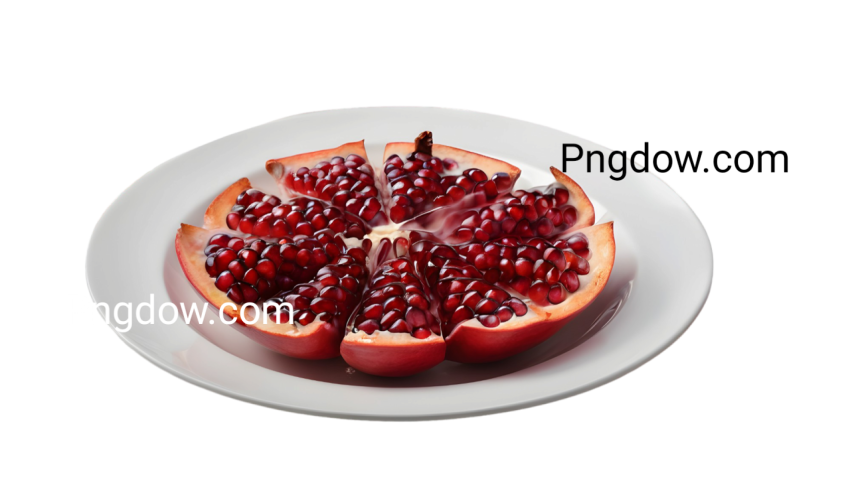 Stunning Pomegranate PNG Image with Transparent Background   Downloaded