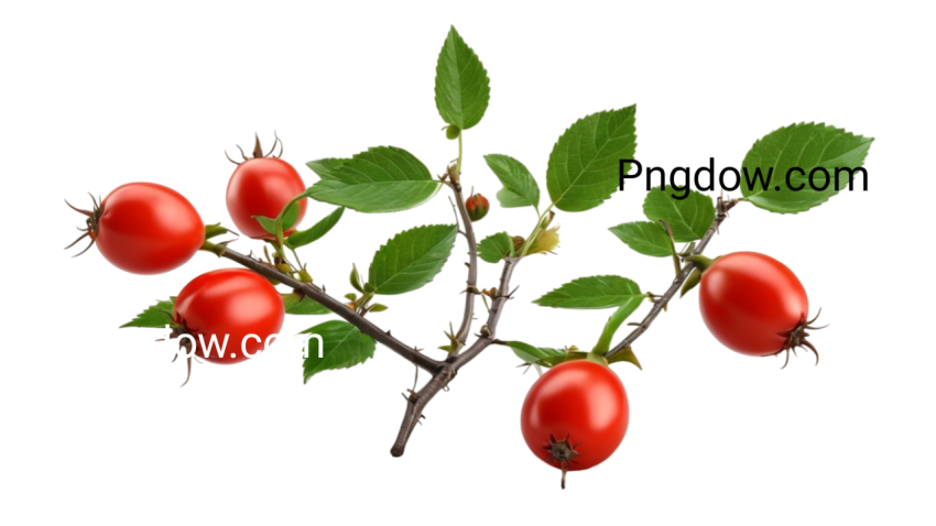 How to create custom Rose hip illustrations in PNG format