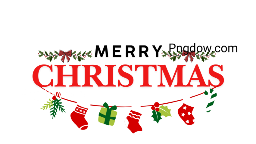 Merry Christmas text Svg free