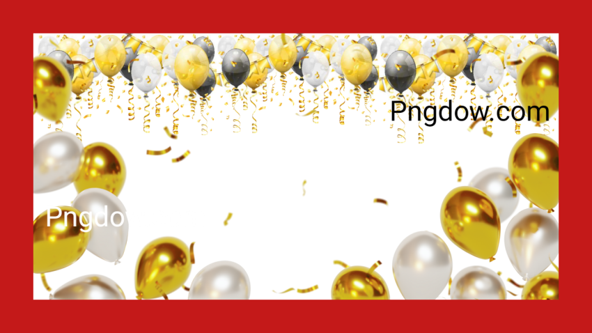 balloons birthday png