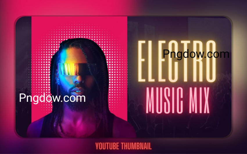 Futuristic Electro Music Channel Thumbnail