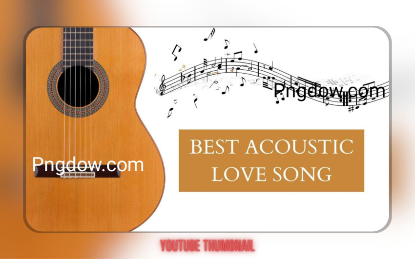Acoustic Guitar Music YouTube Thumbnail