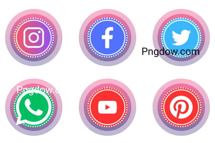 Free PSD Vector | social icon project For Free Download