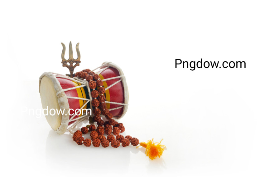 Shivaratri Background with Shivas Trident and Pellet Drum Damroo Musical Instrument   Hindu Festival Maha Shivratri for Free Download