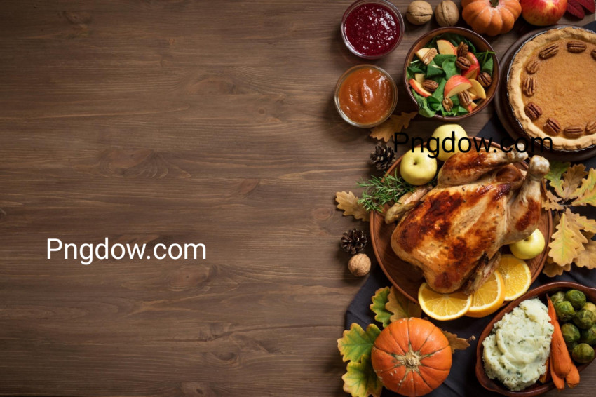Thanksgiving Dinner background free