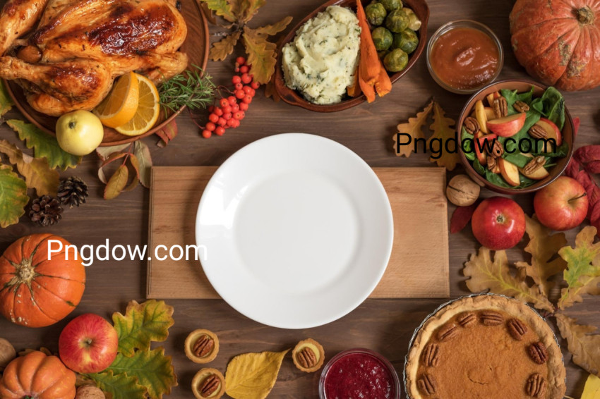 Thanksgiving Turkey Dinner background