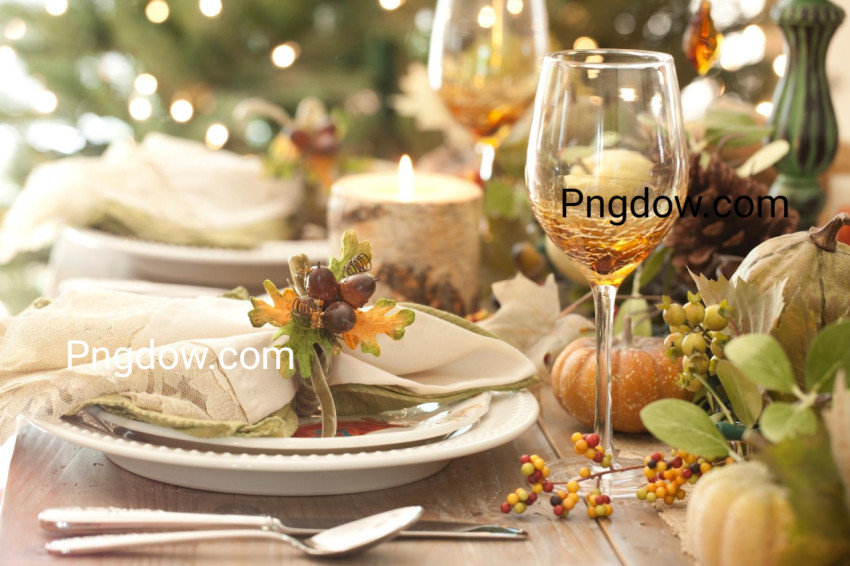 Thanksgiving Table image free