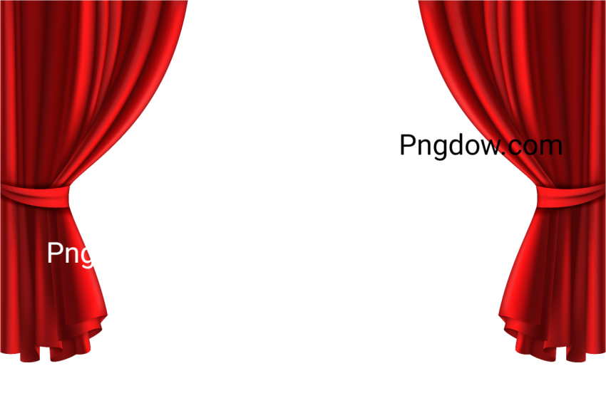 Red Curtain Illustration for free
