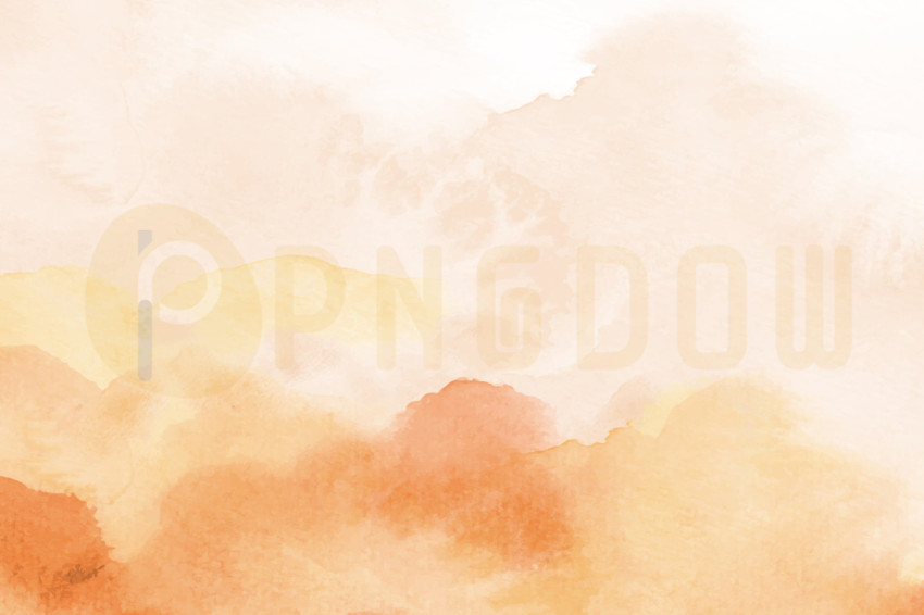 Abstract Orange Watercolor Background for free