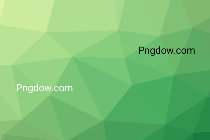 Abstract Polygon Green Background