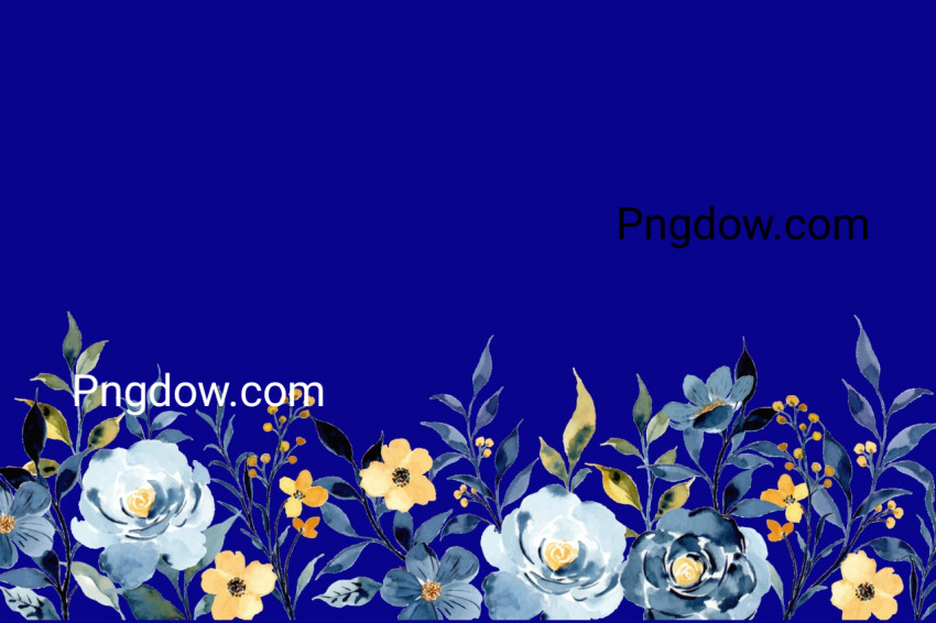 blue flower background