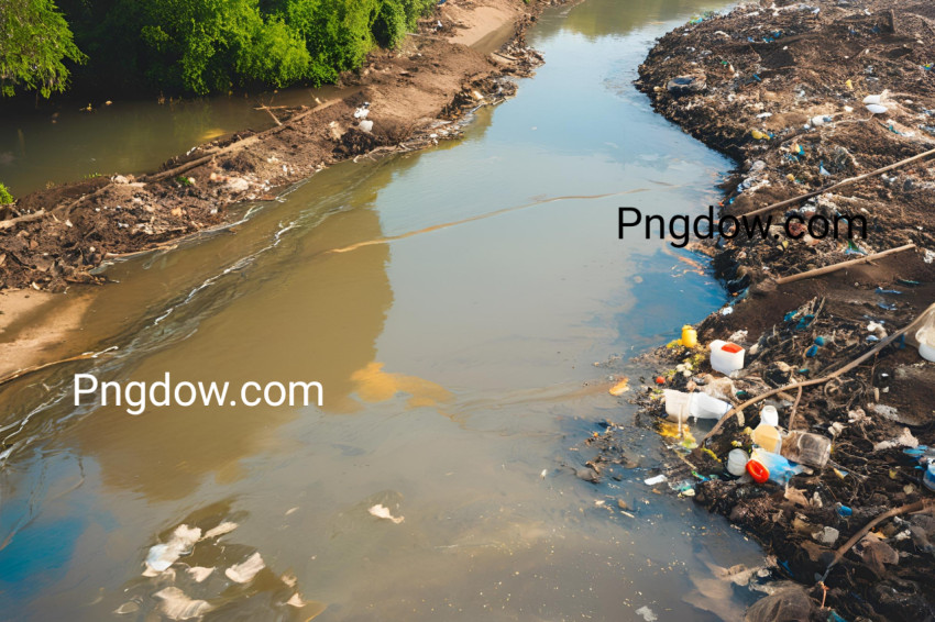 water pollution images for project