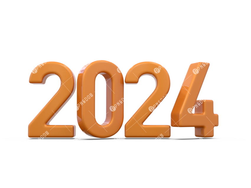 Celebrate the New Year with Free Downloadable 2024 Happy New Year PNG, Images