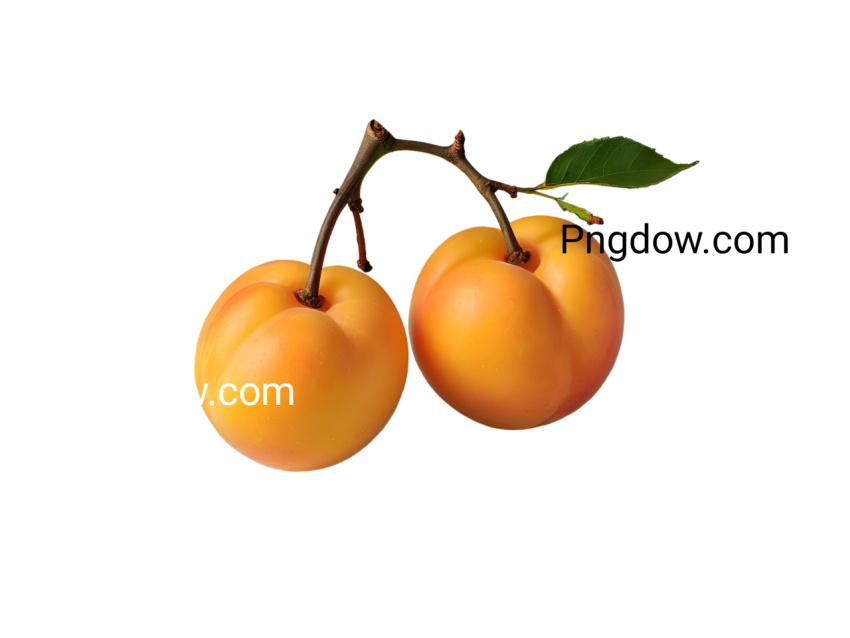High Quality Apricots PNG Image with Transparent Background   Download Now!