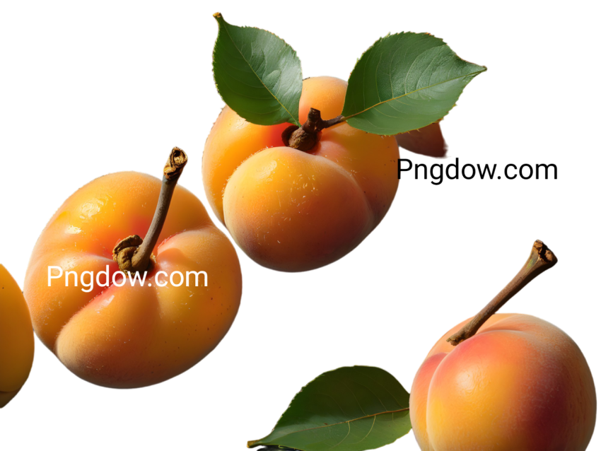 High Quality Apricots PNG Image with Transparent Background   Download Now