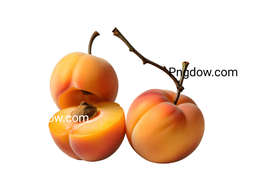 High Quality Apricots PNG Image with Transparent Background   Free Download