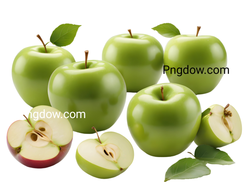 Green apple png clipart