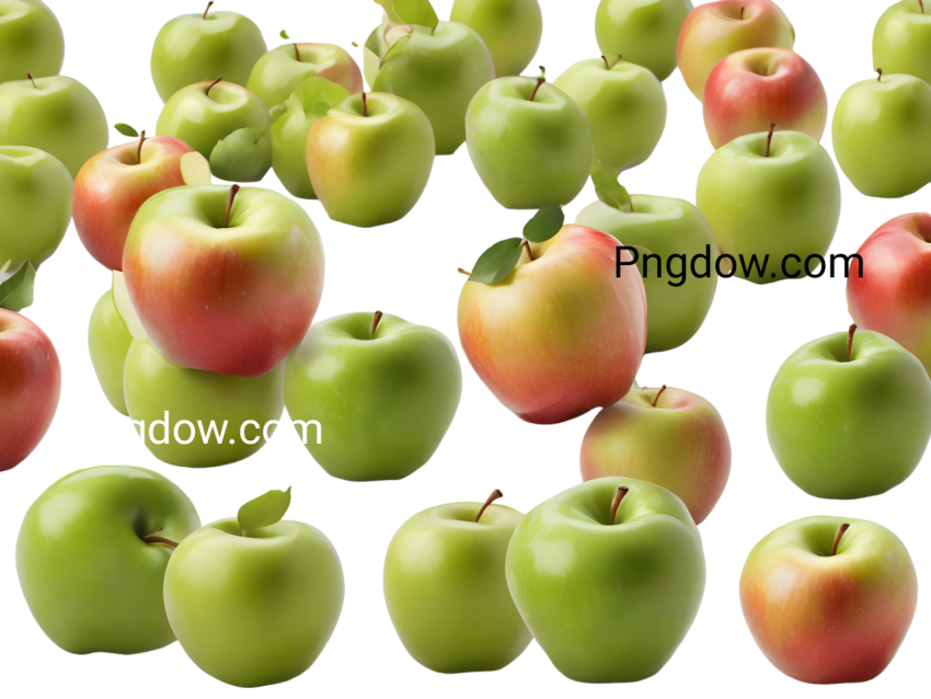 Green apple png image