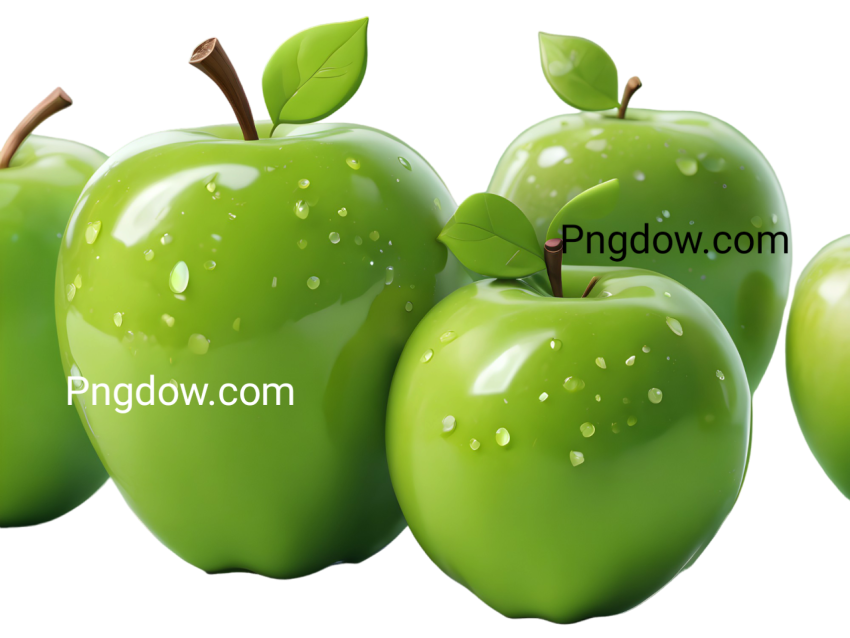 Green apple png images download