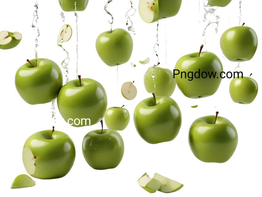 Green apple png, Green apple transparent background