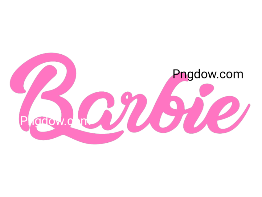 barbie text png image