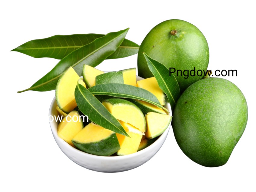 cut mango png