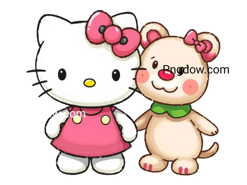 Hello Kitty and Friend