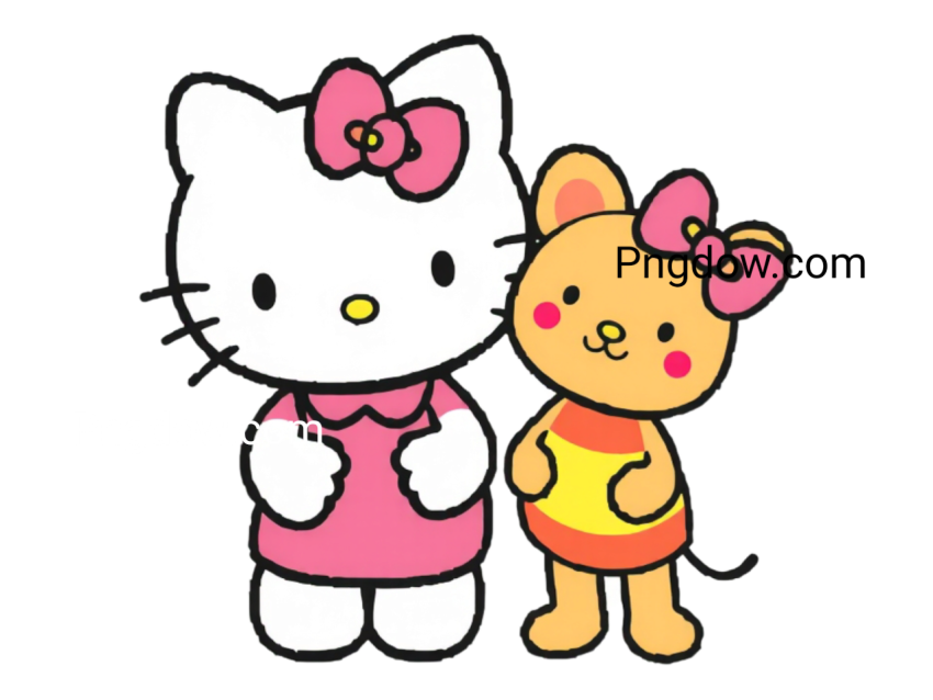 Hello Kitty and Friend png