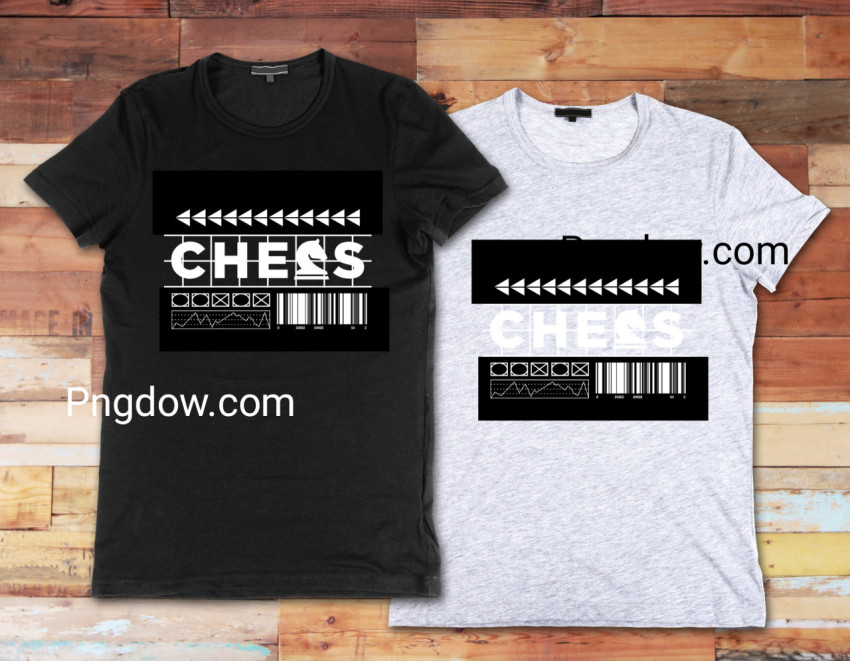White Typography Chess For You T Shirt