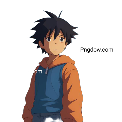 goku transparent background, Kid Goku PNG