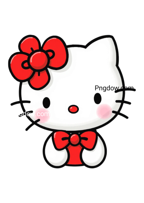 Hello Kitty in Red Dress