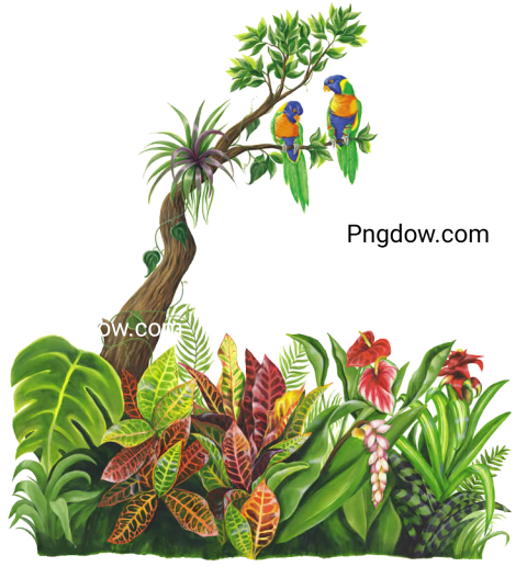 Jungle PNG transparent background