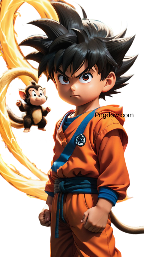 Kid Goku PNG, image png