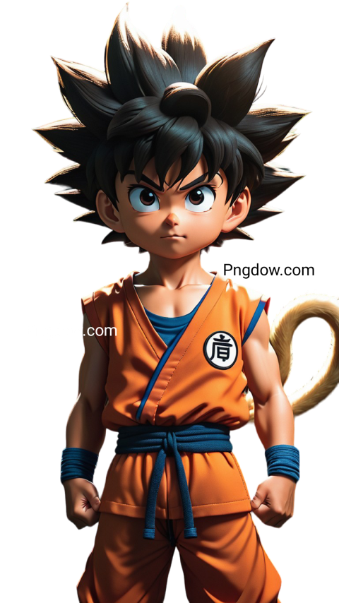 Kid Goku PNG free