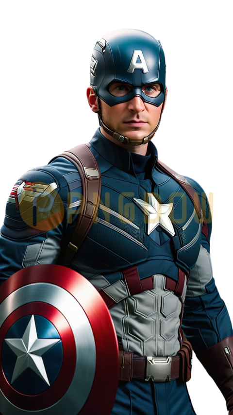 Captain America PNG image with transparent background, captain america PNG, (1)