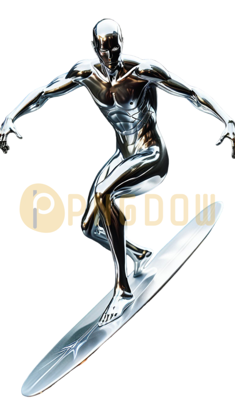 Unleash Your Creativity: The Top Silver Surfer PNG Clipart Images