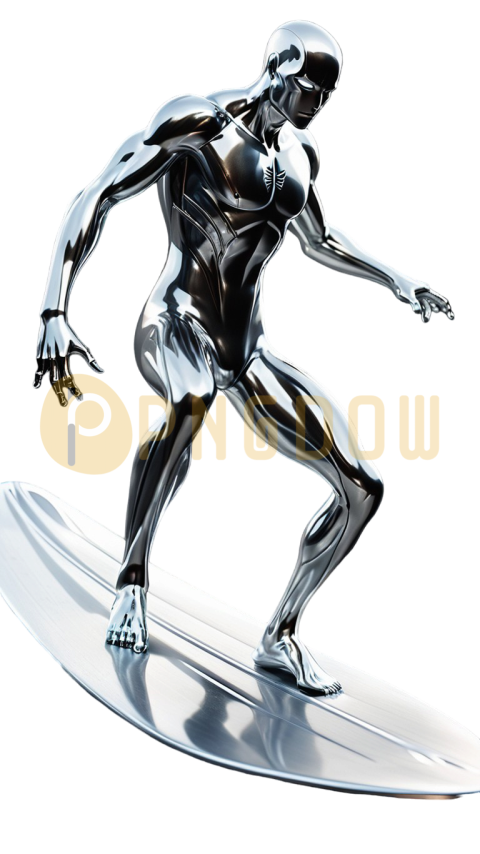 Dive into the World of Silver Surfer: The Best PNG Clipart Collection
