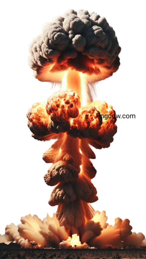 Nuclear Bomb Explosion Png image