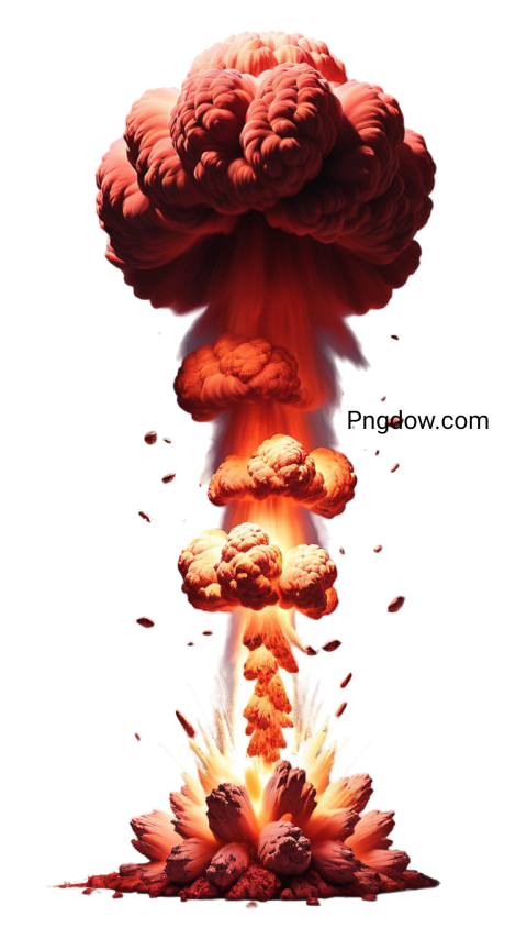 Nuclear Bomb Explosion transparent background images