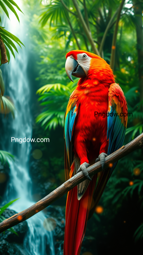 parrot wallpaper iPhone for free