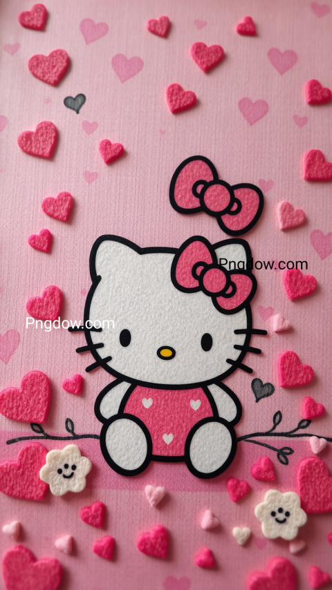 hello kitty wallpaper heart image