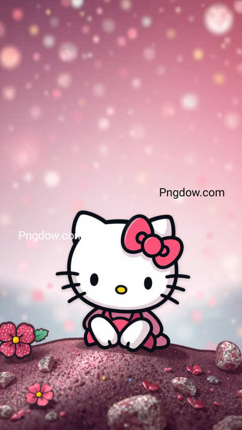 hello kitty wallpaper for phone heart