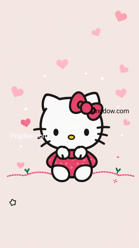 Christmas hello kitty wallpaper image