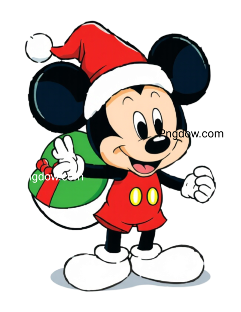 Mickey Mouse Christmas Png