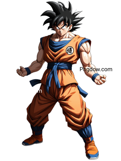 Goku PNG image with transparent background, Rose hip PNG